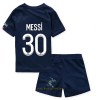 Officiële Voetbalshirt + Korte Broek Paris Saint-Germain Messi 30 Thuis 2022-23 - Kids